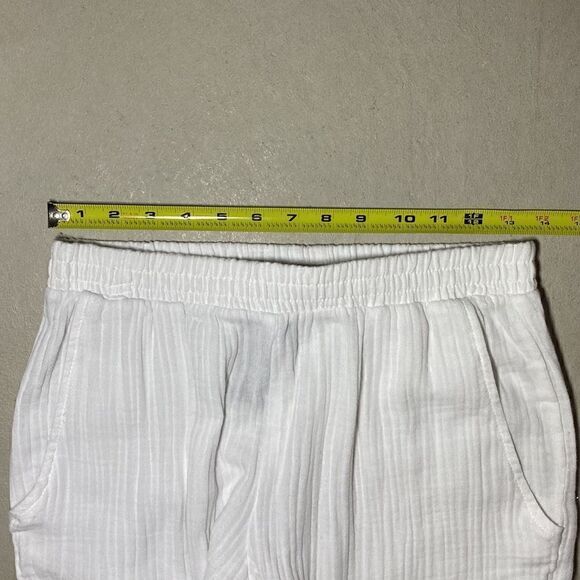 ⭐️NWT MSRP $180 SUPPLY & DEMAND Tatum Cotton Wide-Leg Pants White size Small - Picture 10 of 11